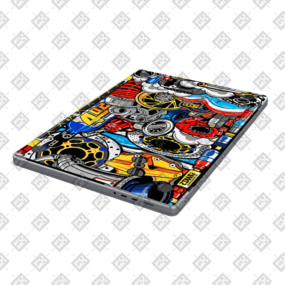 Mechanical Chaos MacBook Air 15 M5 2026 Laptop Skin