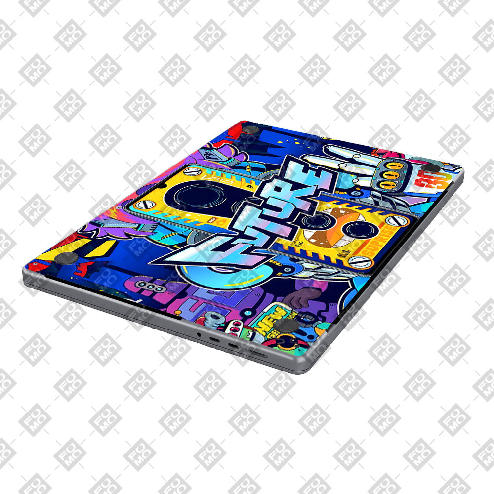 Futuristic Cyberpunk Vision MacBook Air 13 M5 2026 Laptop Skin