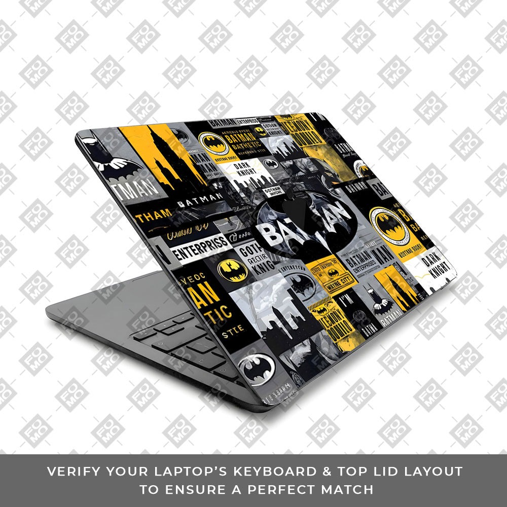 Batman Collage MacBook Air 15 M5 2026 Laptop Skin