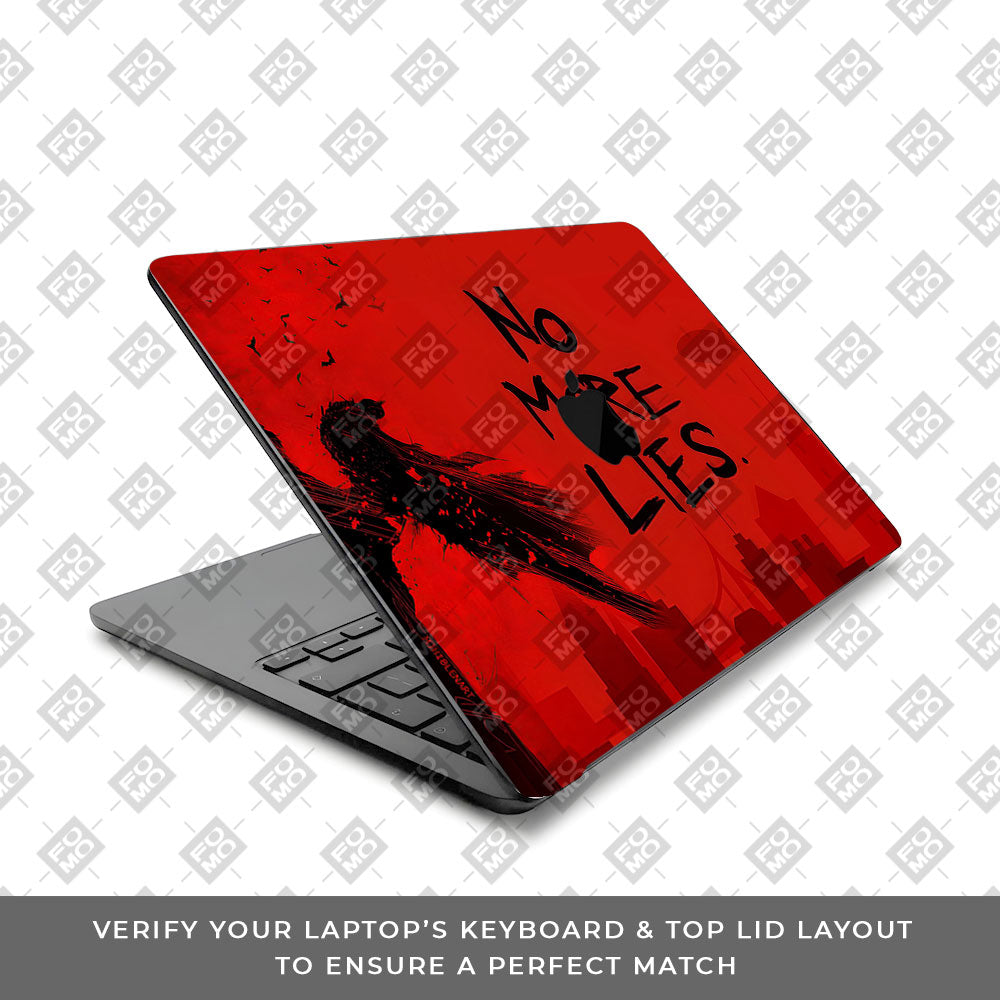 Batman No More Lies MacBook Air 13 M5 2026 Laptop Skin
