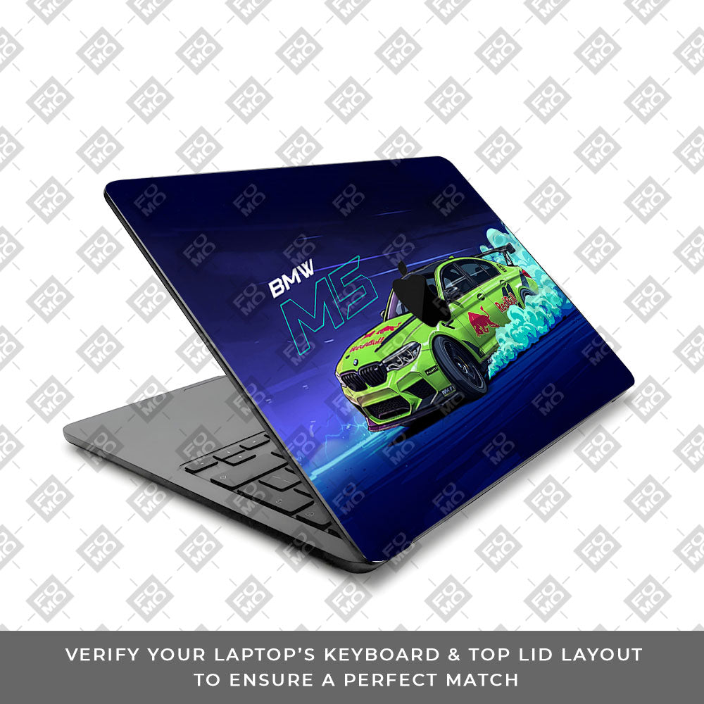 BMW M5 MacBook Air 15 M5 2026 Laptop Skin