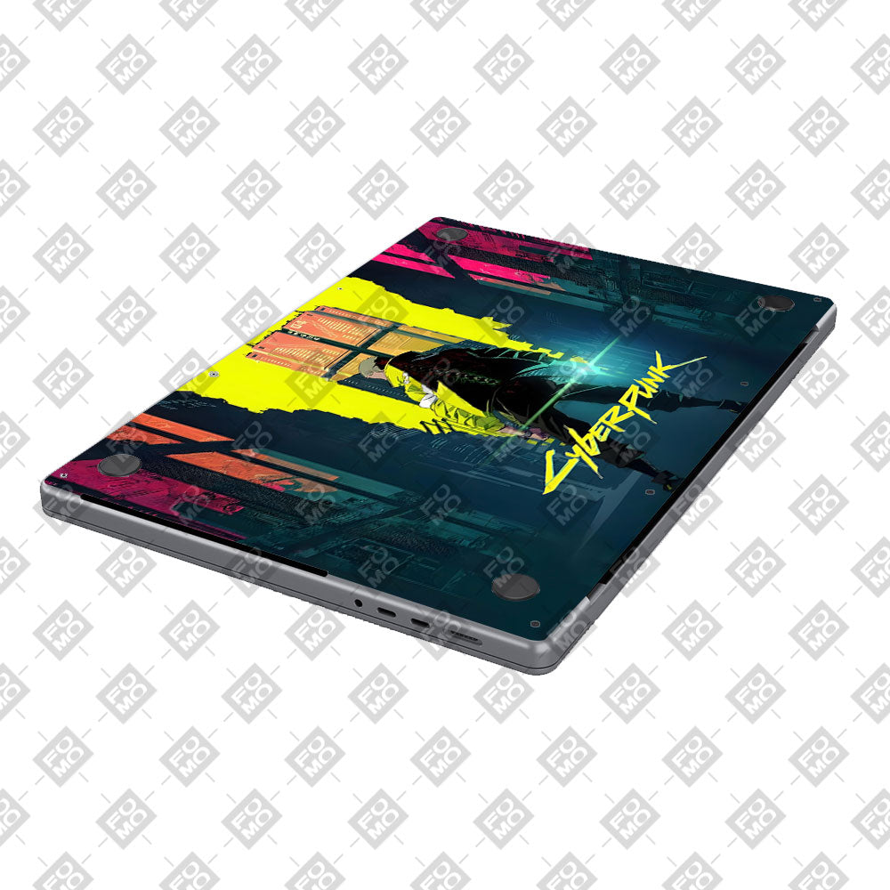 Cyberpunk Uprising MacBook Air 13 M5 2026 Laptop Skin