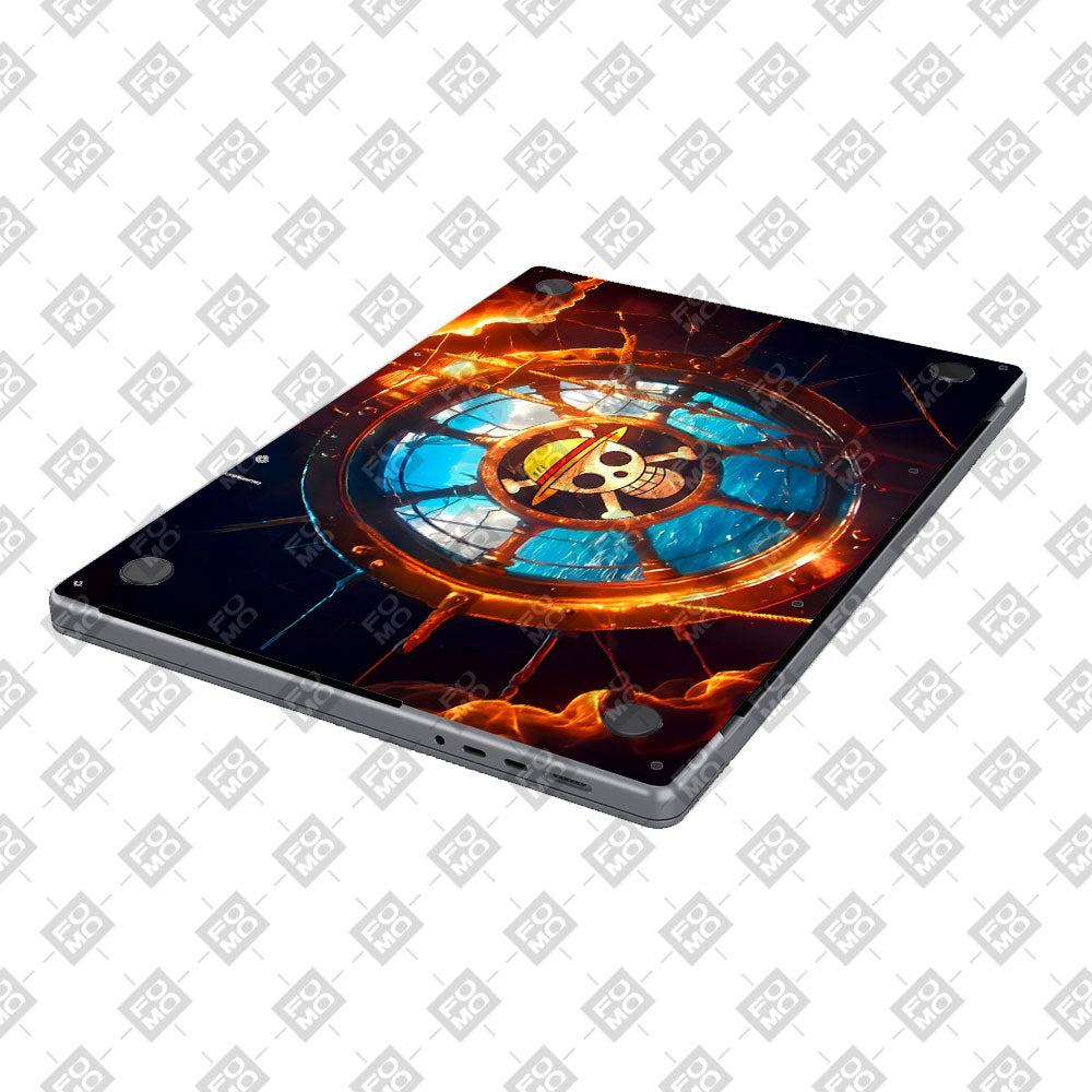 Straw Hat Pirates Emblem MacBook Air 15 M5 2026 Laptop Skin