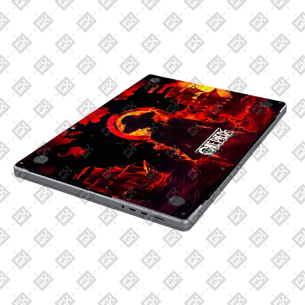 Luffy's Burning Tide MacBook Air 13 M5 2026 Laptop Skin