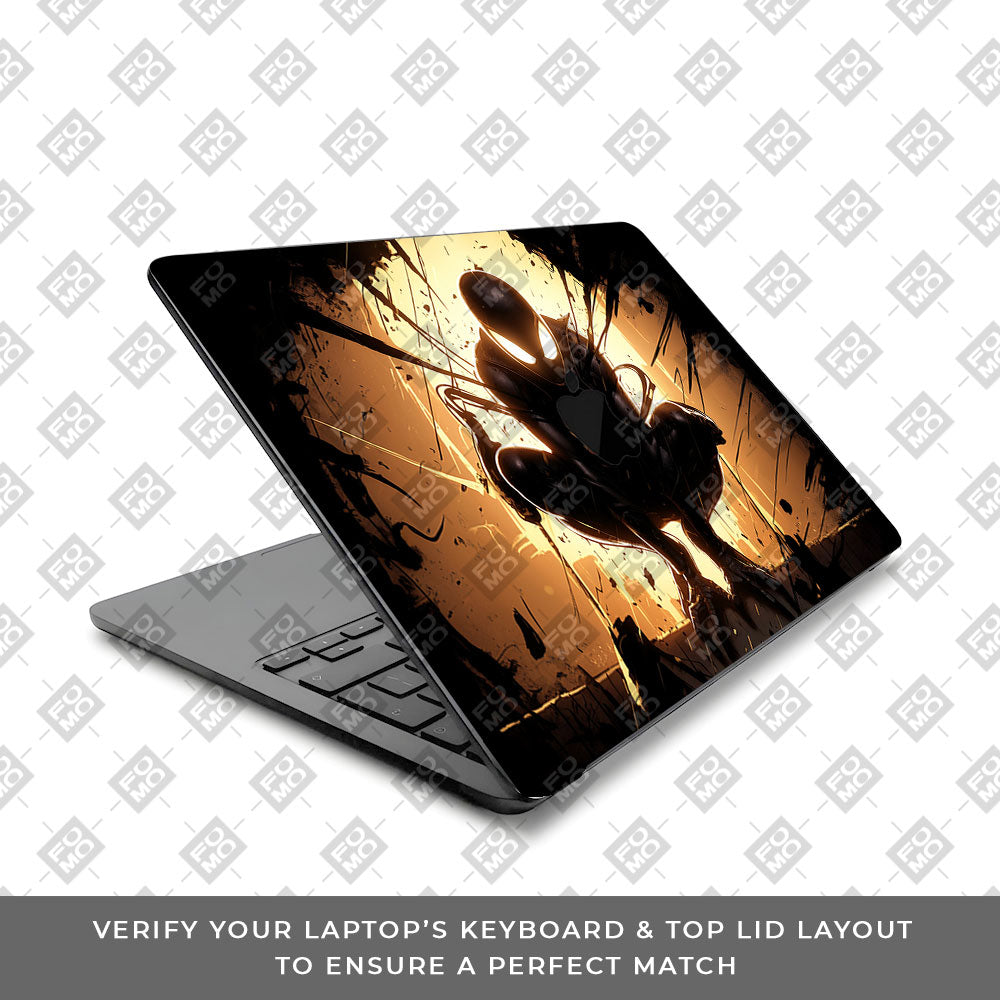 Shadow Spiderman MacBook Air 13 M5 2026 Laptop Skin