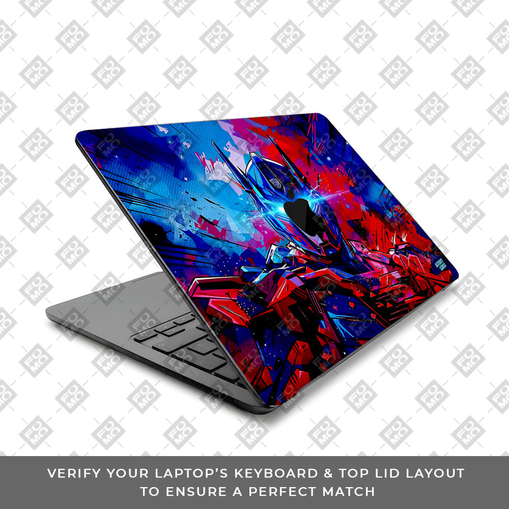 Optimus Prime Transformer MacBook Air 13 M5 2026 Laptop Skin