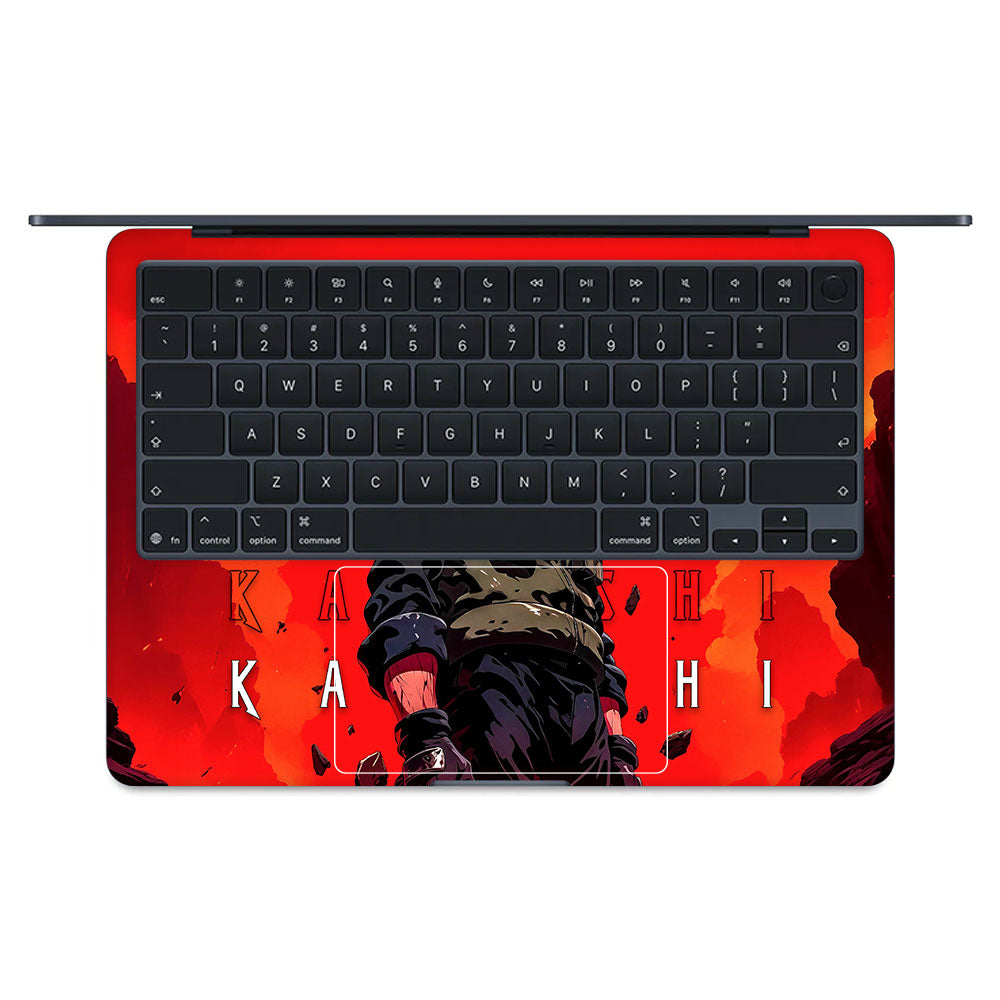 Kakashi Hatake Inferno MacBook Air 15 M5 2026 Laptop Skin