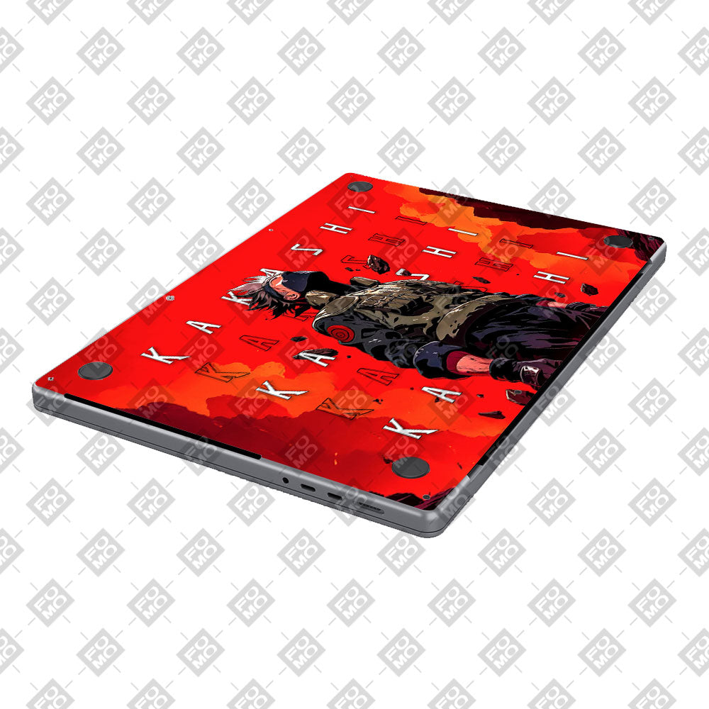 Kakashi Hatake Inferno MacBook Air 15 M5 2026 Laptop Skin