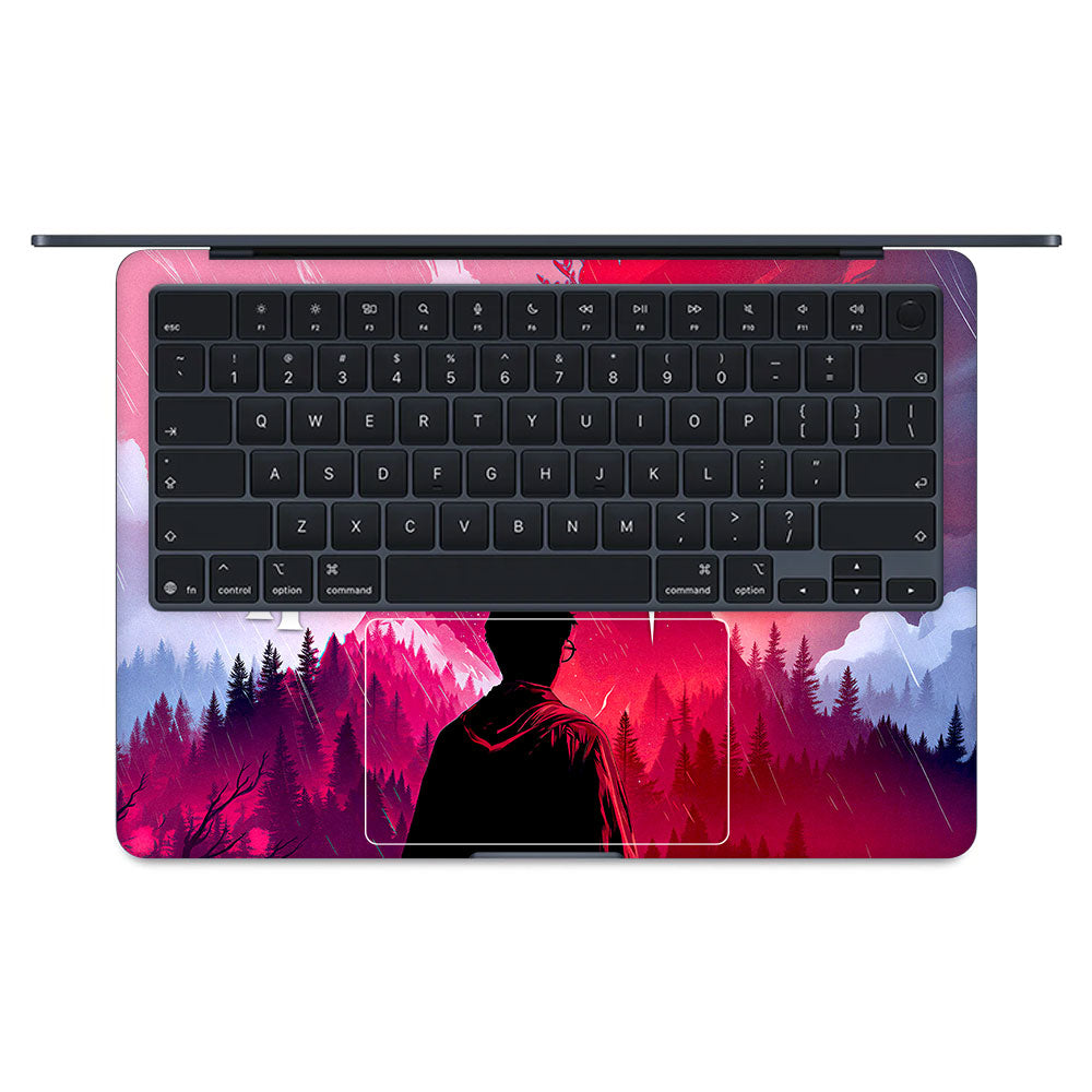 Harry Potter Magical Hogwarts MacBook Air 15 M5 2026 Laptop Skin
