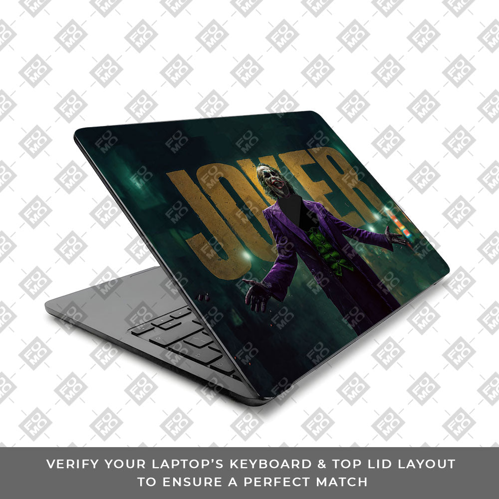 The Joker Chaos MacBook Air 15 M5 2026 Laptop Skin