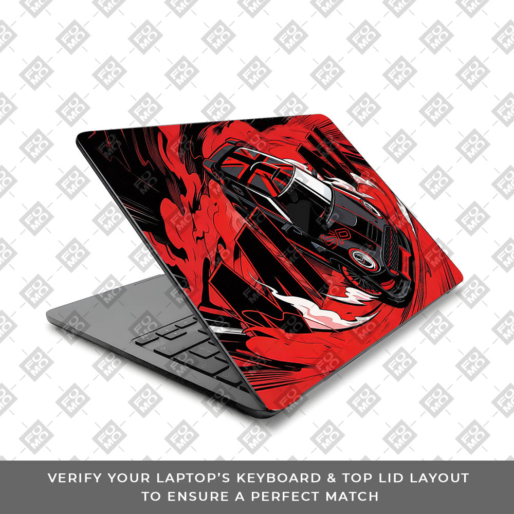 Mini Cooper MacBook Air 15 M5 2026 Laptop Skin