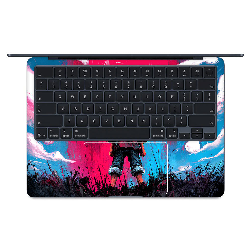 Straw Hat Graffiti One Piece MacBook Air 13 M5 2026 Laptop Skin
