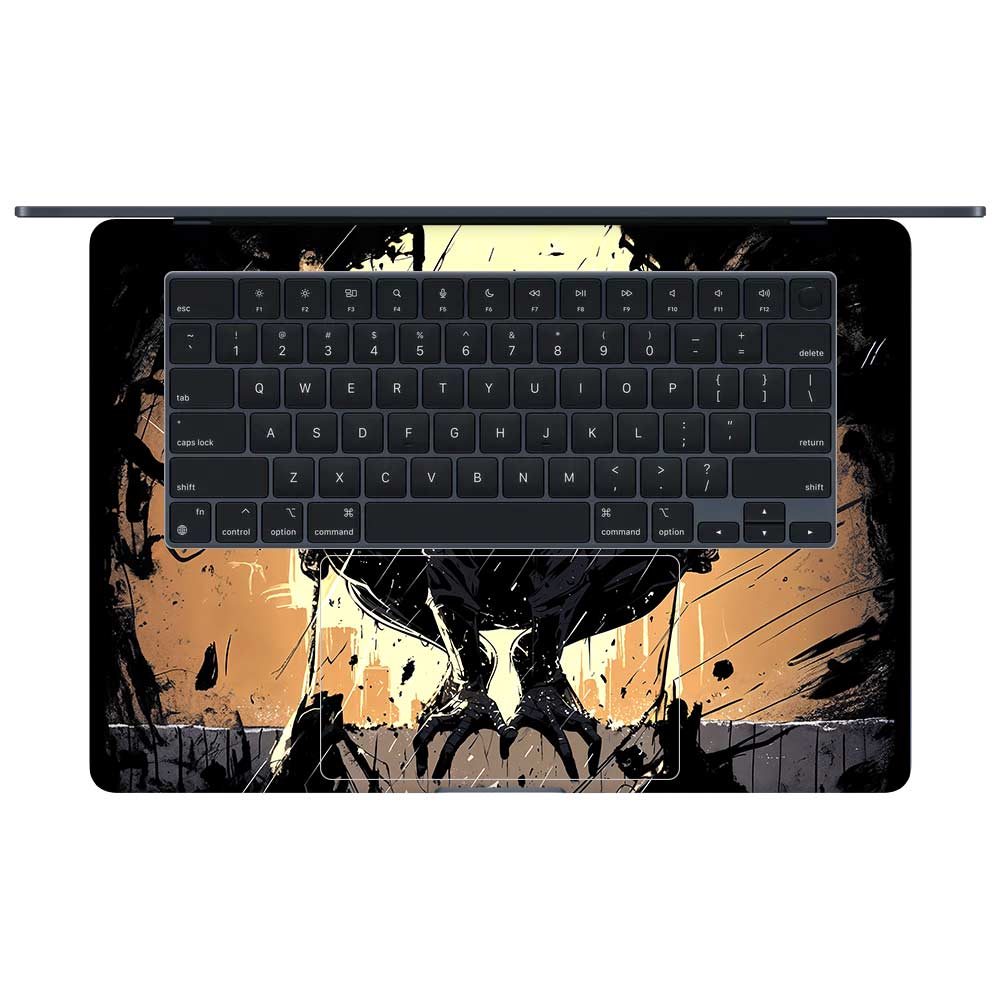 Shadow Spiderman MacBook Air 15 M3 2024 Laptop Skin