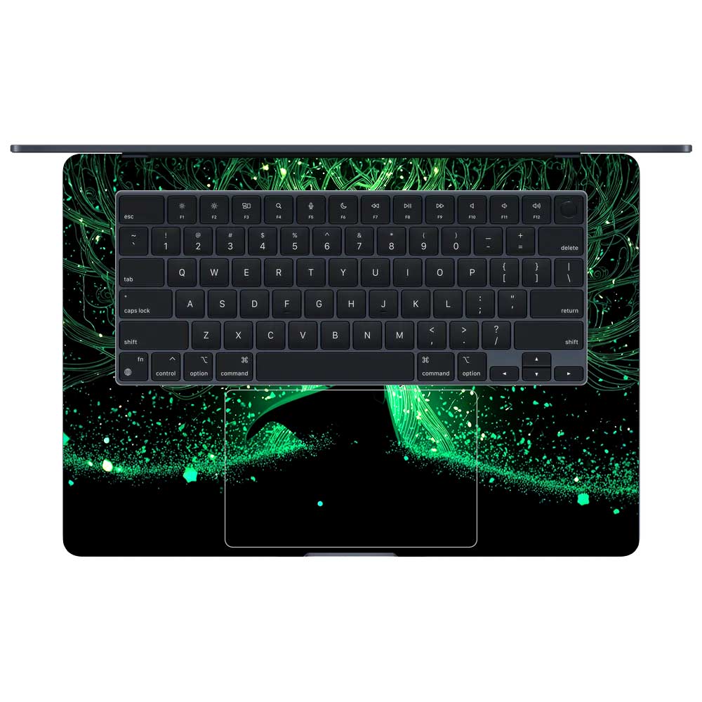 Loki God of Mischief Neon MacBook Air 15 M2 2023 Laptop Skin