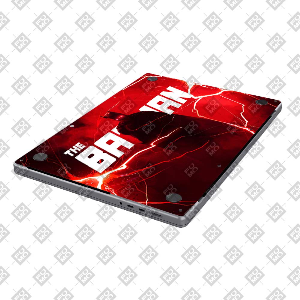 Red Rage Batman MacBook Air 13 M4 2025 Laptop Skin