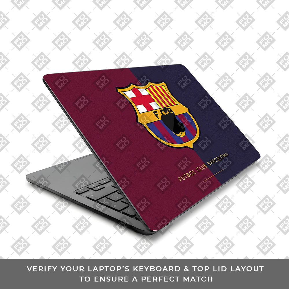 Catalan Pride Barcelona Legacy MacBook Air 13 M3 2024 Laptop Skin