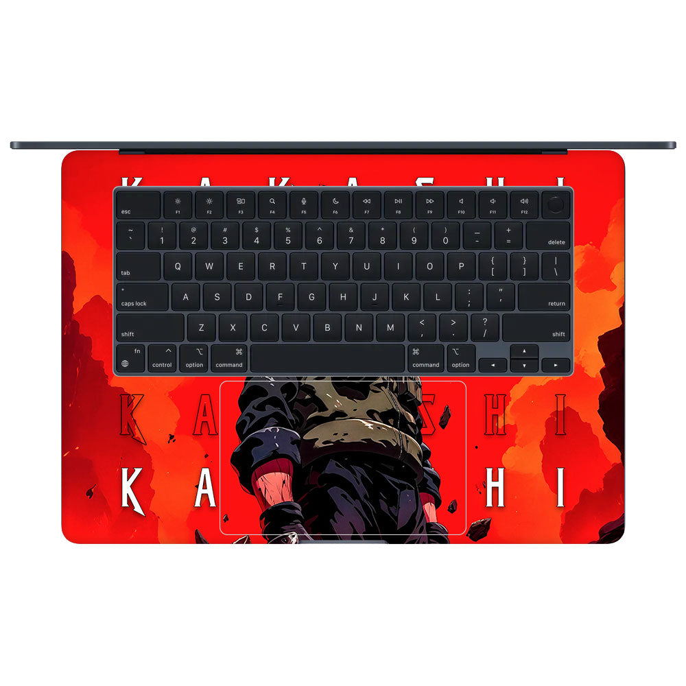 Kakashi Hatake Inferno MacBook Air 15 M4 2025 Laptop Skin