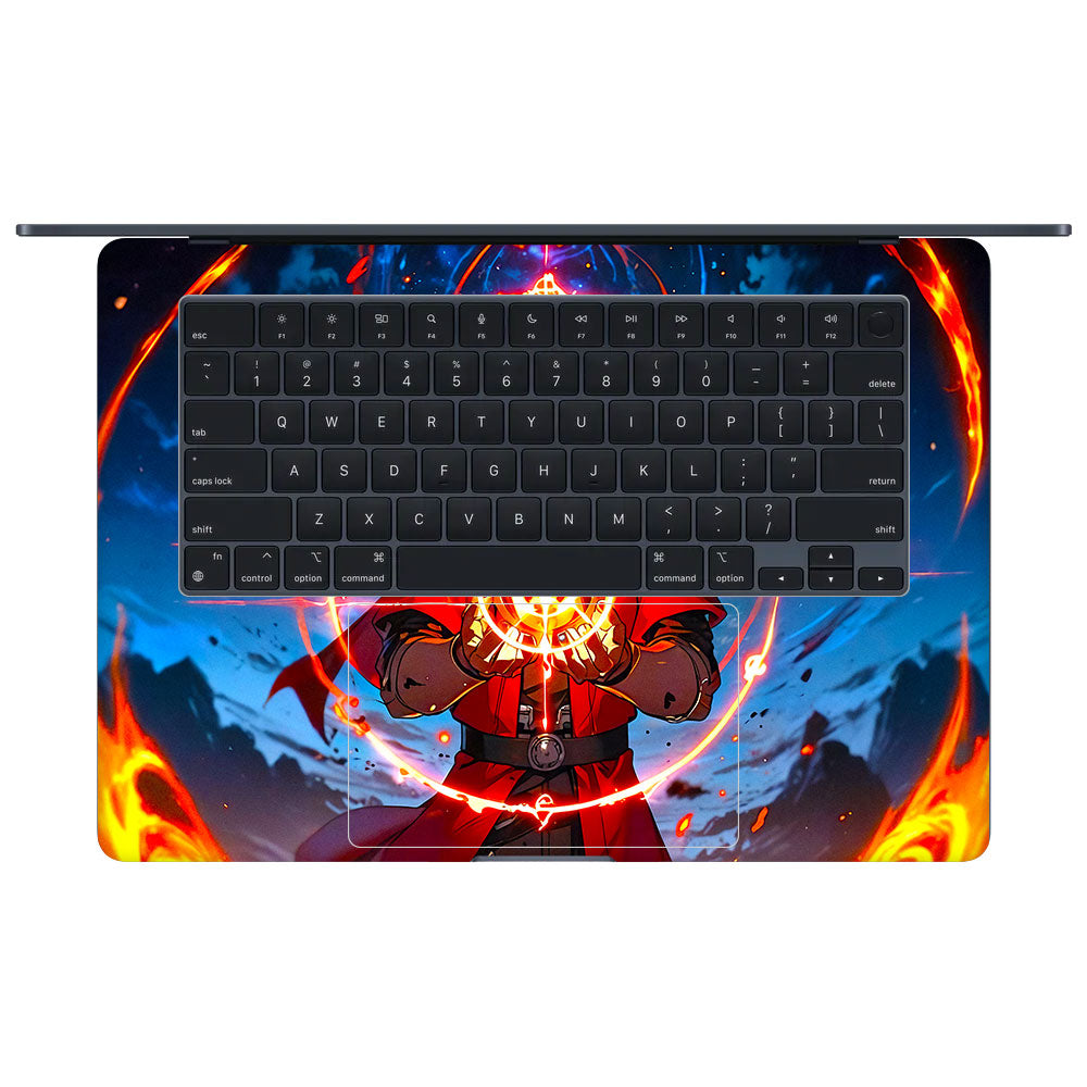 Edward Elric Fullmetal Alchemist MacBook Air 15 M3 2024 Laptop Skin