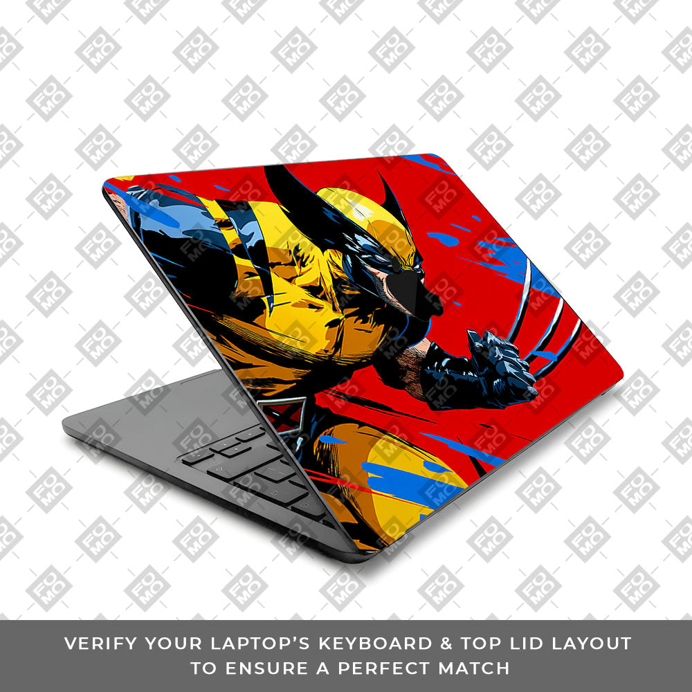 Adamantium Rage MacBook Air 15 M3 2024 Laptop Skin