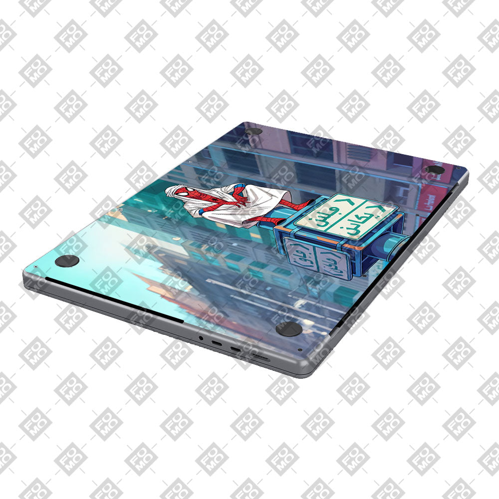 Arabian Spider Man MacBook Air 15 M4 2025 Laptop Skin