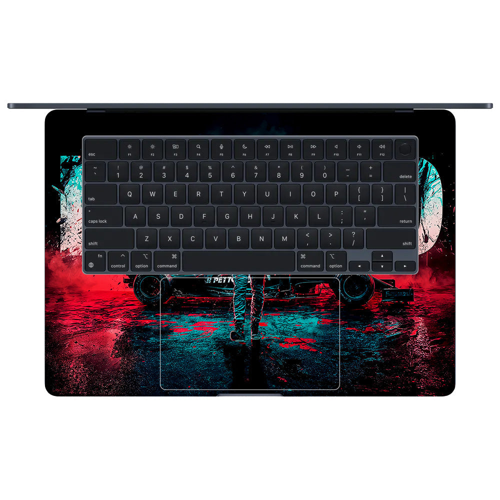 F1 Legend Racer MacBook Air 15 M2 2023 Laptop Skin