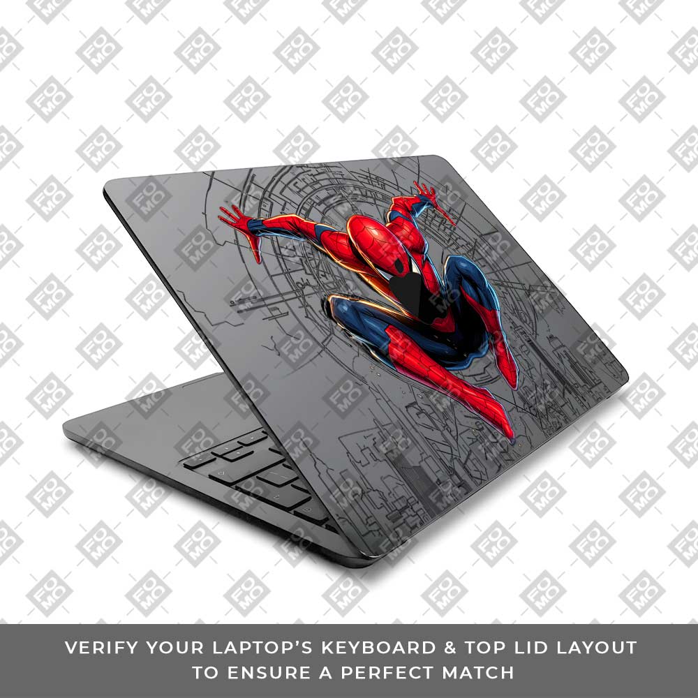 Transparent Web of Destiny Macbook Air 15 M5 2026 Laptop Skin