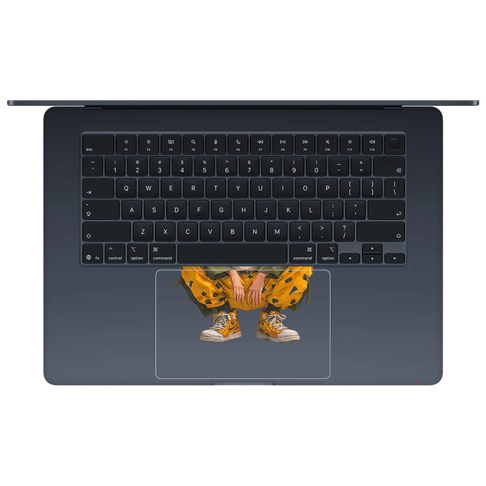 Transparent Zenitsu Agatsuma Macbook Air 15 M5 2026 Laptop Skin