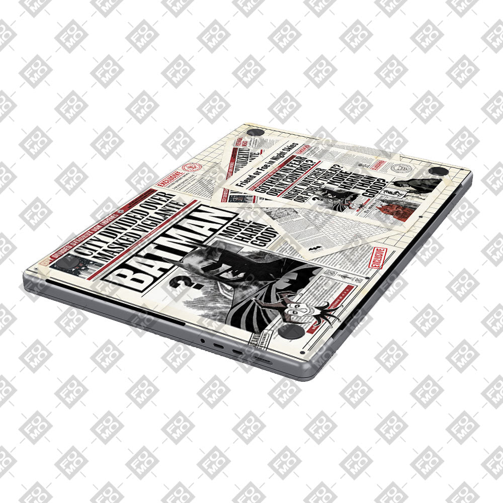 Batman Gotham's Legacy Macbook Air 13 M5 2026 3D Laptop Skin