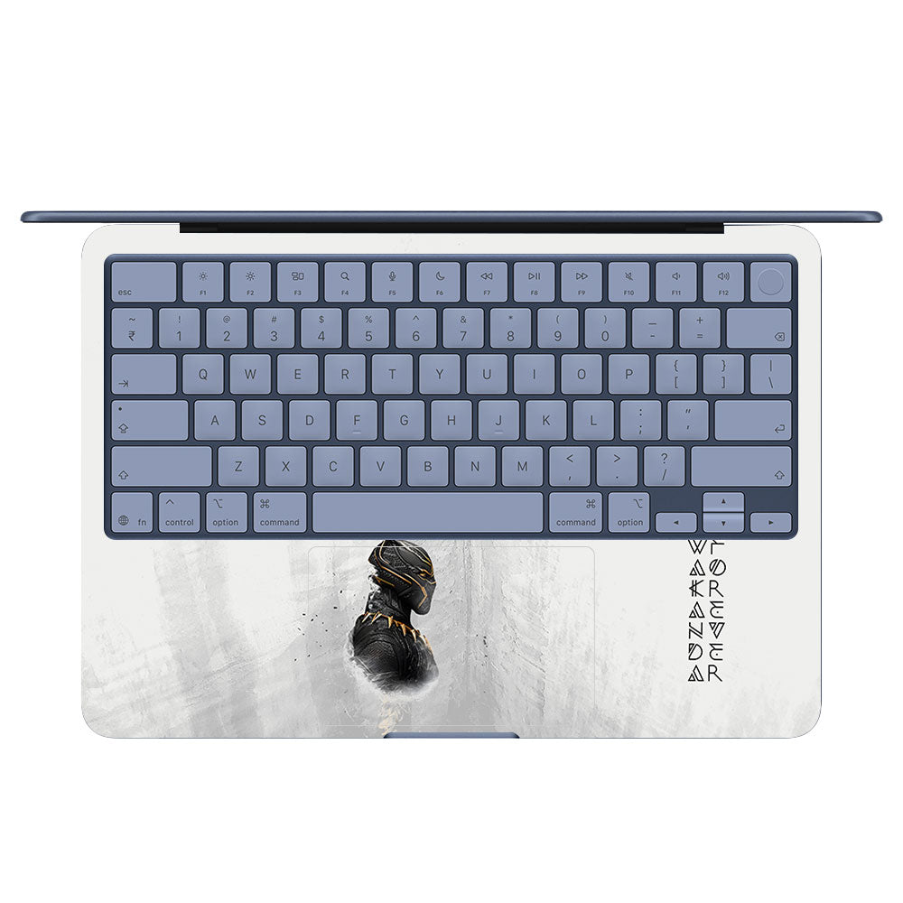 Wakanda Forever Black Panther Comic MacBook Neo 13 Laptop Skin