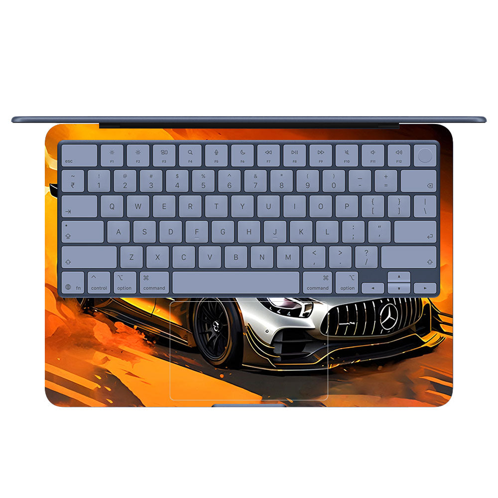 Mercedes AMG GT MacBook Neo 13 Laptop Skin
