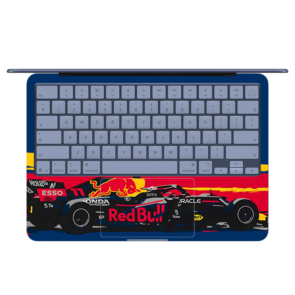 Red Bull Racing Formula One Team MacBook Neo 13 Laptop Skin