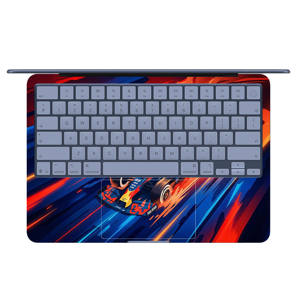 Red Bull Racing Velocity MacBook Neo Laptop Skin
