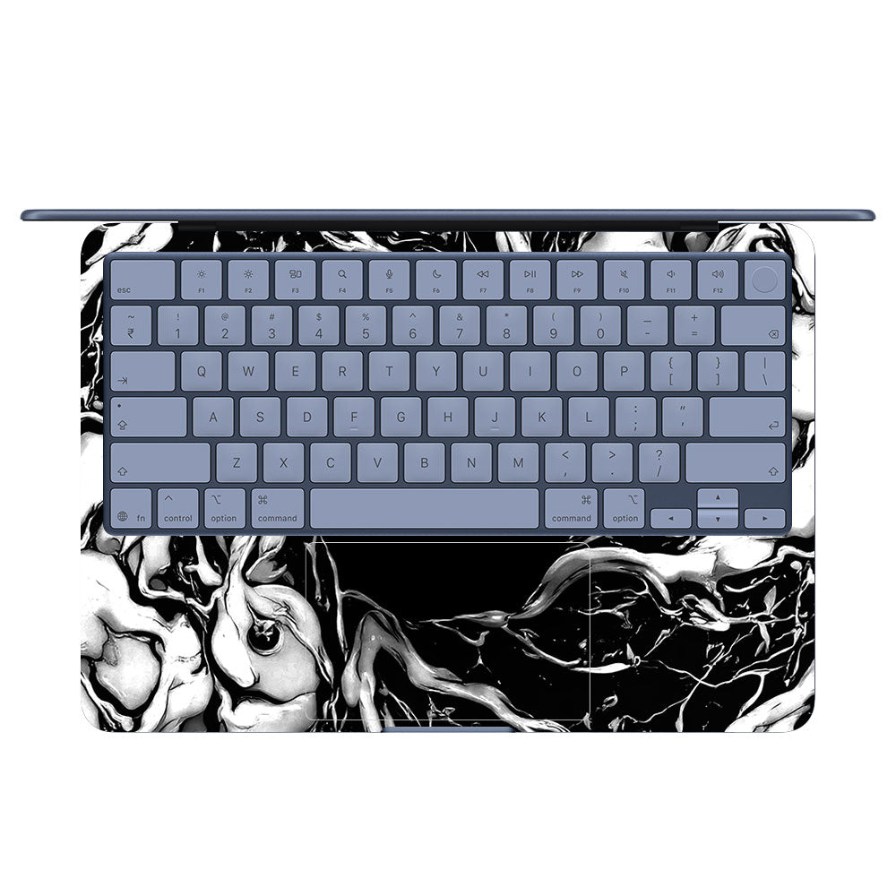 Spiderman Web Black MacBook Neo 13 Laptop Skin