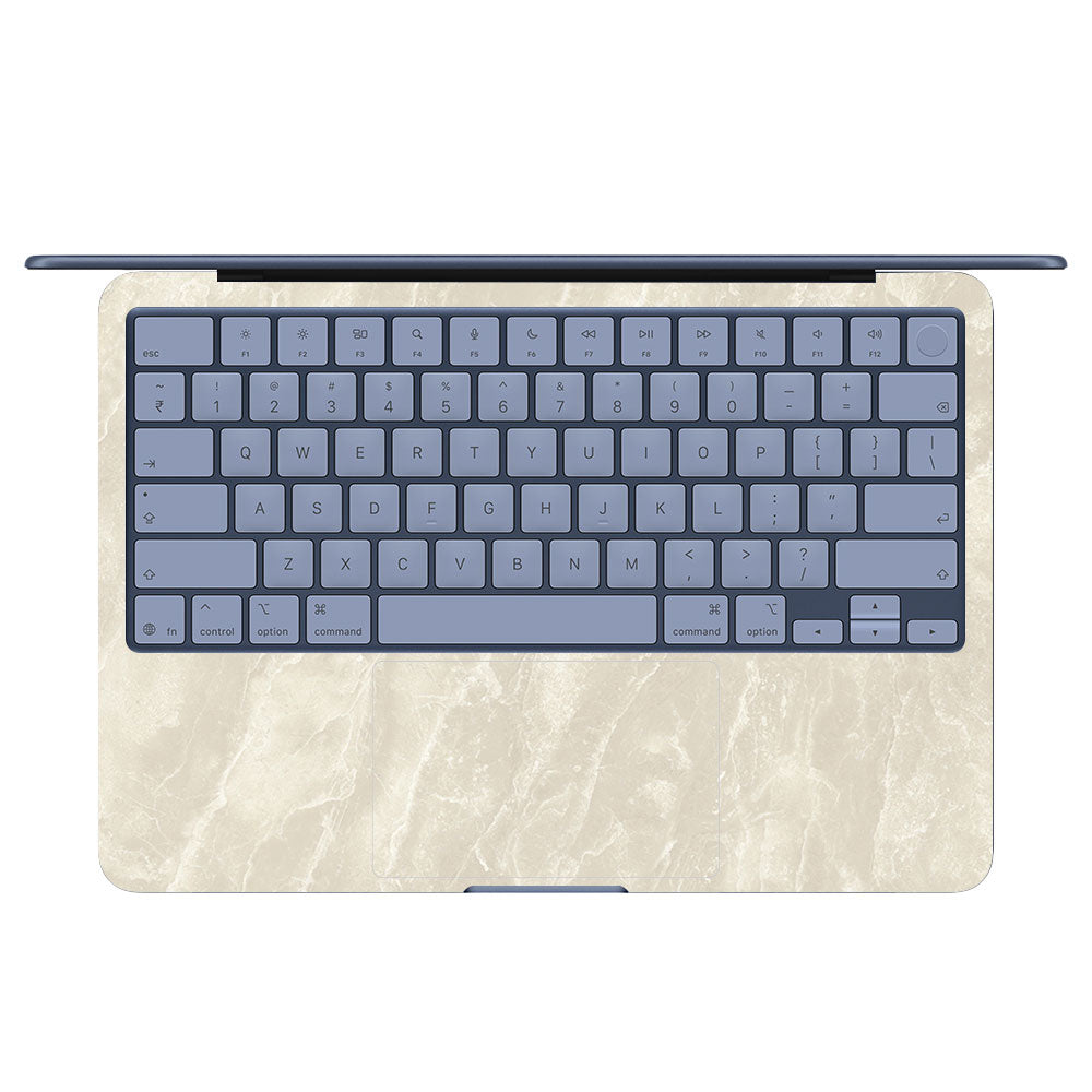 Textured Marble MacBook Neo 13 Laptop Skin