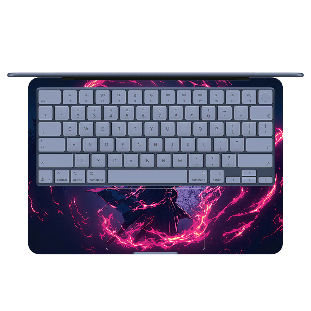 Tanjiro's Flame of Ember MacBook Neo 13 Laptop Skin