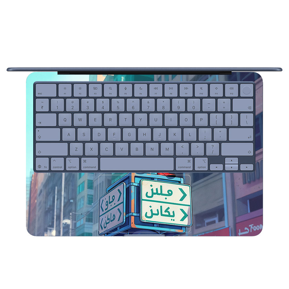 Arabian Spider Man MacBook Neo 13 Laptop Skin