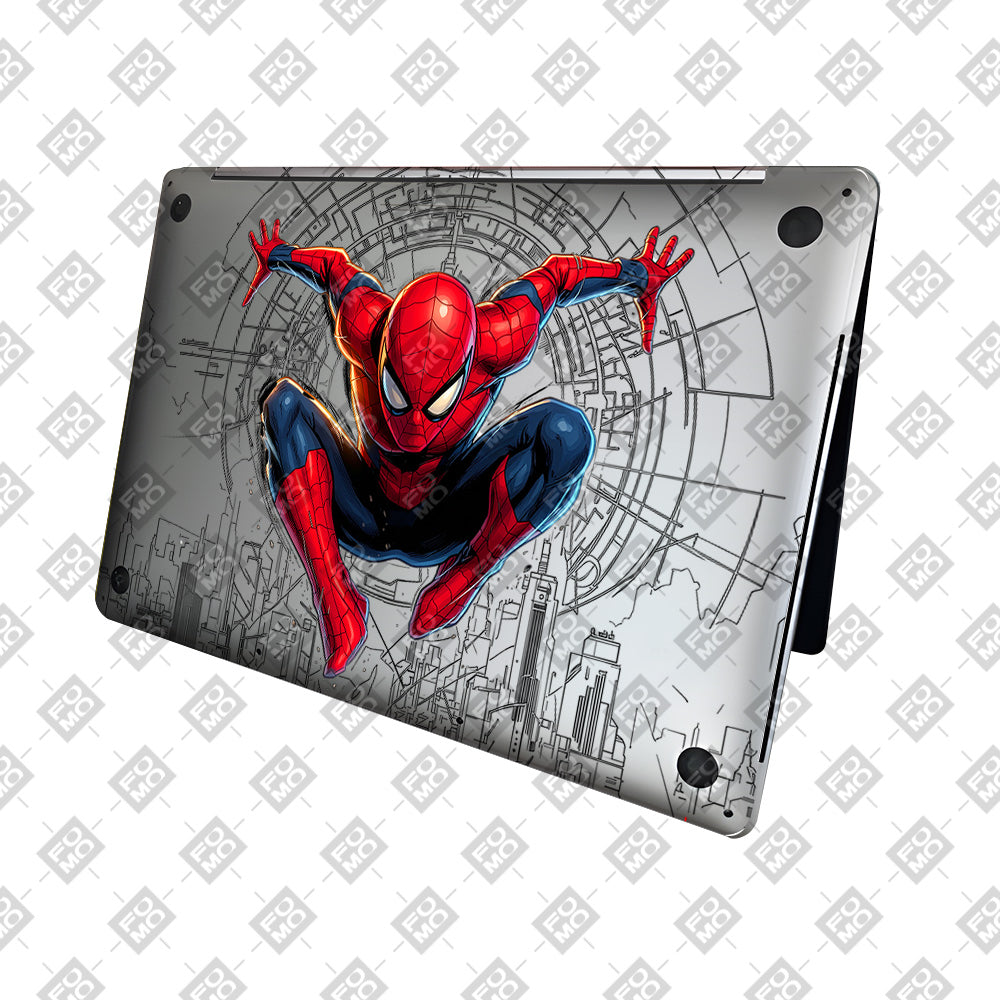 Transparent Web of Destiny MacBook Neo 13 Laptop Skin