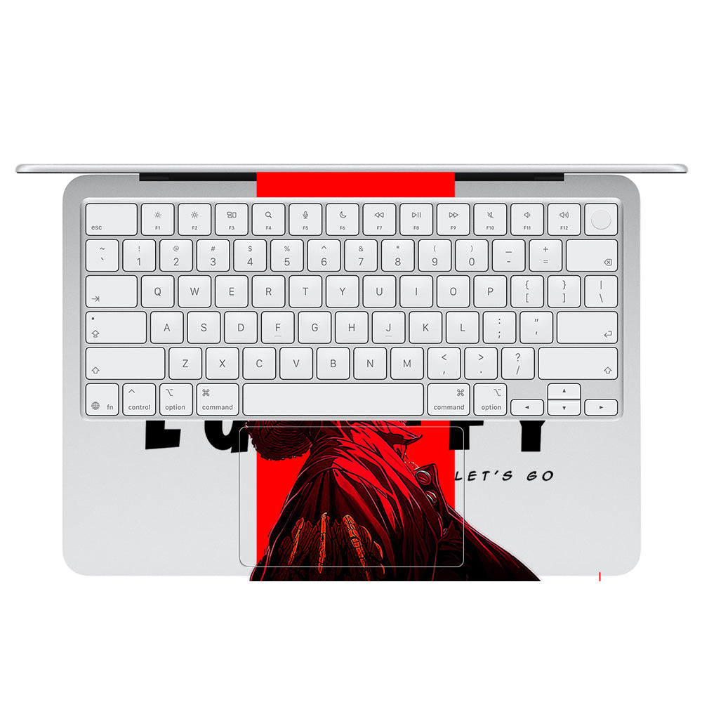 Transparent Pirate King MacBook Neo 13 Laptop Skin