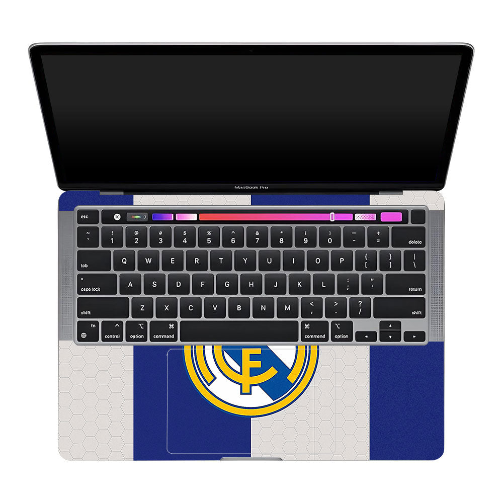 Royal Reign Real Madrid Glory MacBook Pro 13 Intel 2020 Laptop Skin