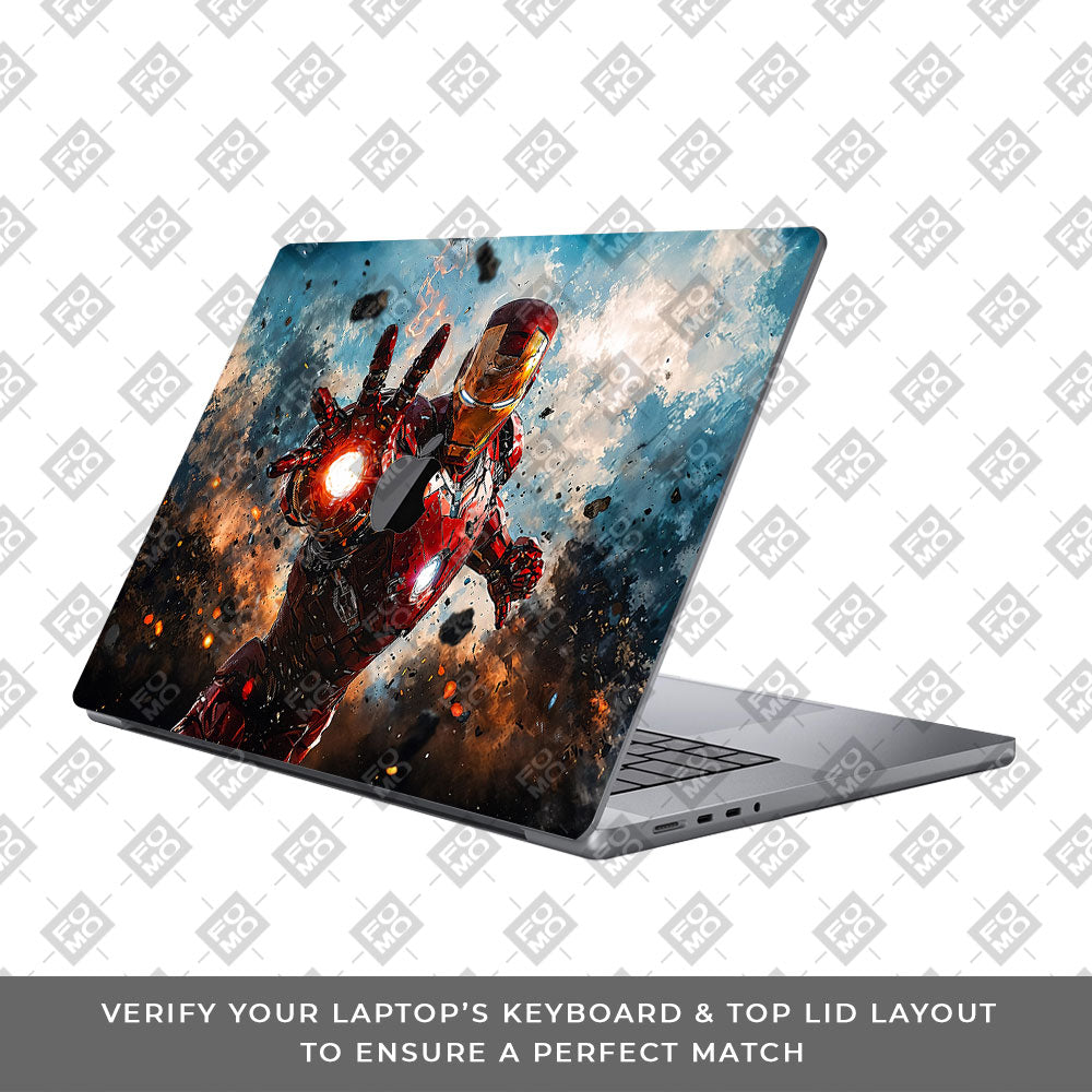 Iron Imapct The Arc Reactor MacBook Pro 16 M1, M2, M3, M4 2021-2024 Laptop Skin