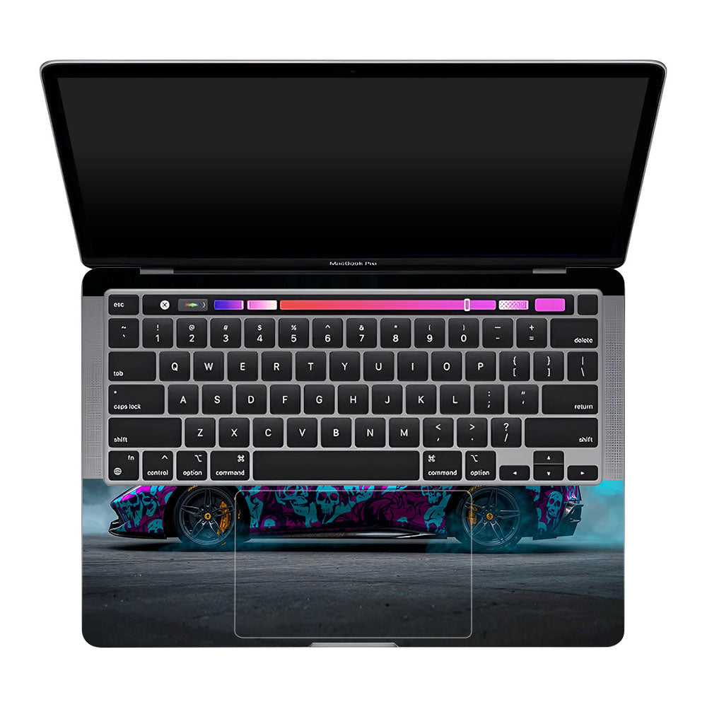 Psycho Drive Ferrari 488 MacBook Pro 13 Intel 2020 Laptop Skin