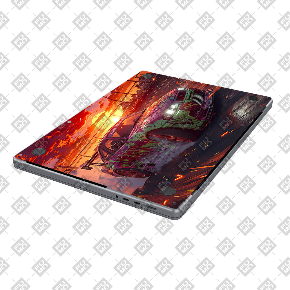 Tokyo Drift Vibes MacBook Pro 13 M2 2022 Laptop Skin