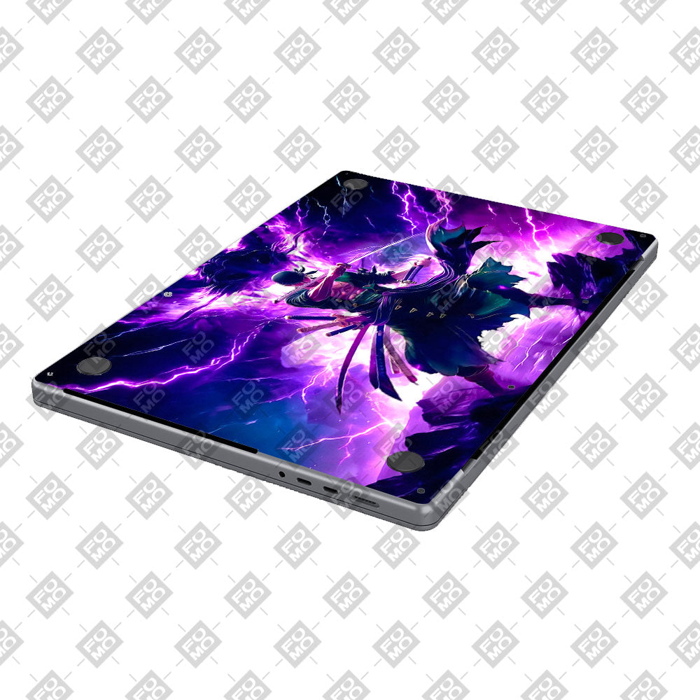 Roronoa Zoro Hell Mode MacBook Pro 16 M1, M2, M3, M4 2021-2024 Laptop Skin