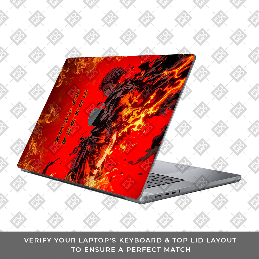 Ryomen Sukuna Lord of Curses MacBook Pro 13 Intel 2020 Laptop Skin