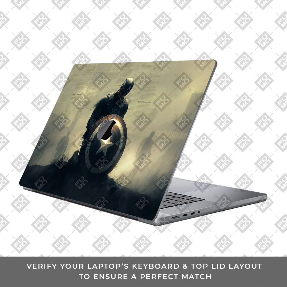 Captain's Valor MacBook Pro 13 M2 2022 Laptop Skin