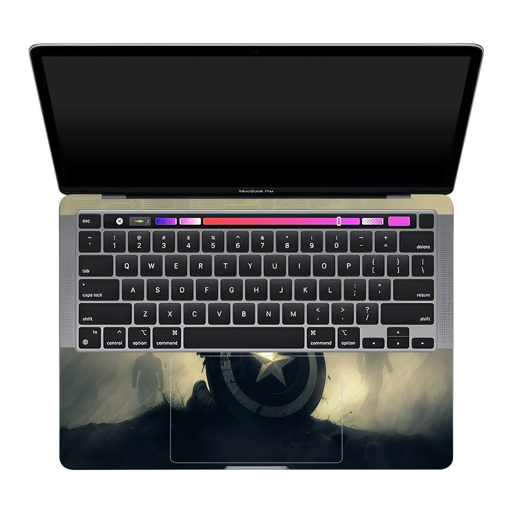 Captain's Valor MacBook Pro 13 Intel 2020 Laptop Skin