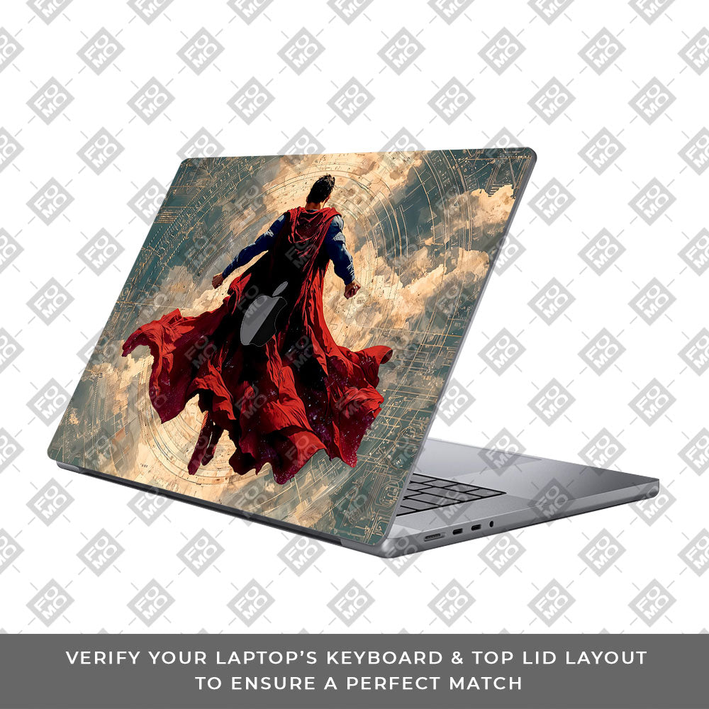 Superman Ascends MacBook Pro 16 M1, M2, M3, M4 2021-2024 Laptop Skin