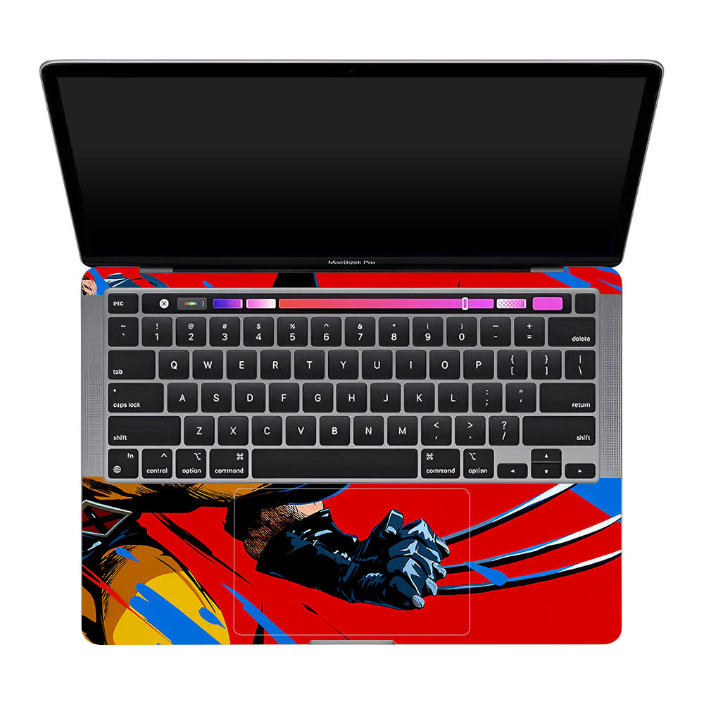 Adamantium Rage MacBook Pro 13 Intel 2020 Laptop Skin