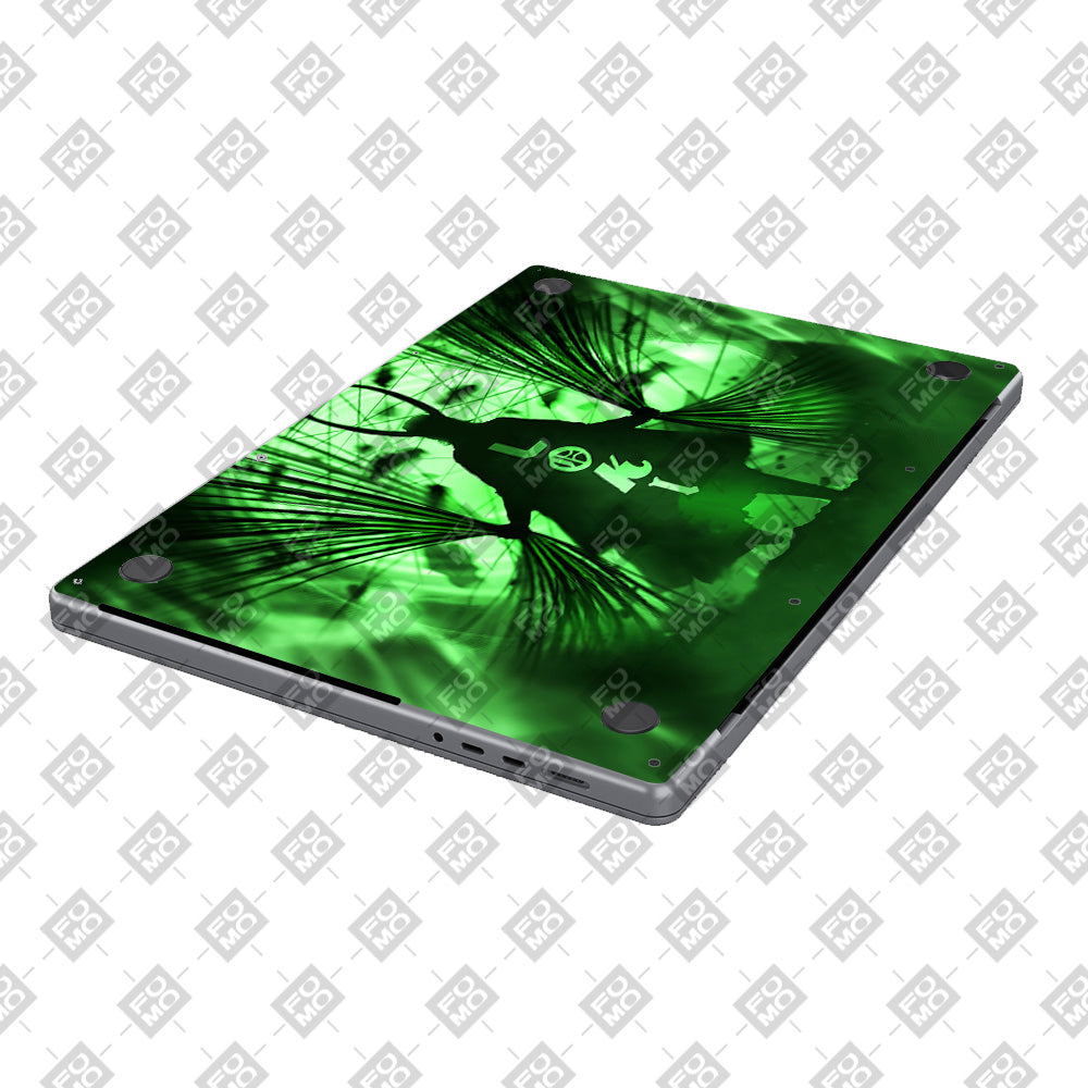 Loki's Green Aura MacBook Pro 13 M1 2020 Laptop Skin