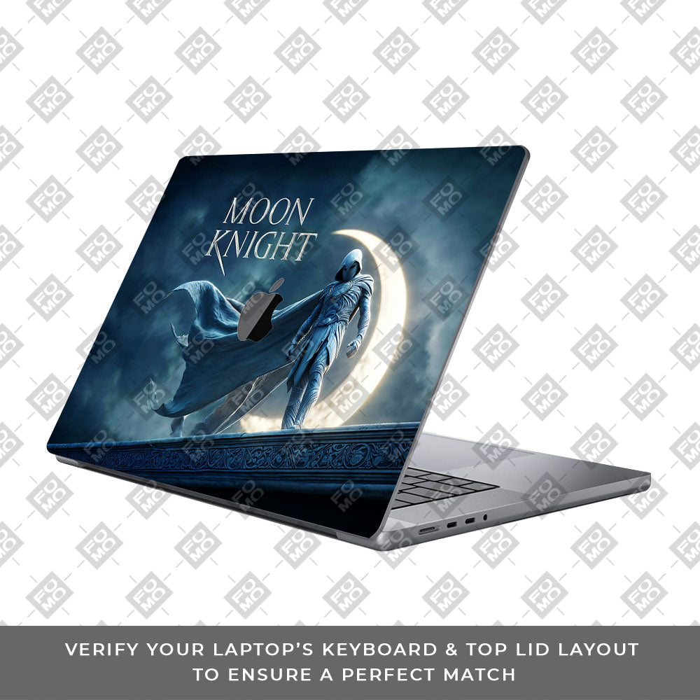Moon Knight Lunar Vigil MacBook Pro 14 M1, M2, M3, M4 2021-2024 Laptop Skin